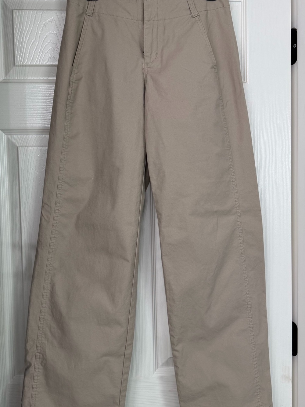 A New Day Stretch Khaki Slacks Wide Leg 2